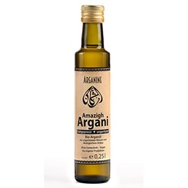 Amazigh-Argani Bio Arganöl 250ml ungeröstet, kaltgepresst, nativ, Speiseöl aus eigener Produktion in Marokko
