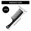 Henyall Wide Tooth Comb, Hairdressing Combs-Smooth, Sturdy, and Anti-Static,Curl Comb