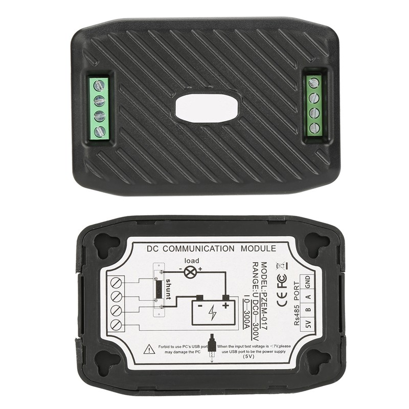 PEACEFAIR PZEM-017 DC Voltage Current Power Energy Consumption Meter Communication
