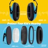 TINGJS Ear Protection Children's Noise Protection Headphones SNR 25 dB