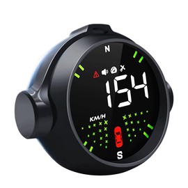 OBEST Universal Car HUD Head Up Display, GPS Smart Speedometer with Overspeed and Fatigue Warner, Gesture Controlled Switching Speed Meter Suitable for All Cars, Trucks, Vans