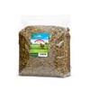 WORMSKING 4LB Non-GMO Dried Black Soldier Fly Larvae, More Calcium
