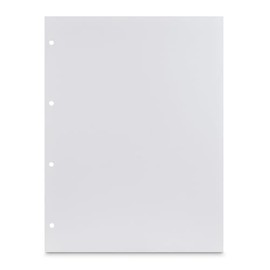 Photo Card 23.3 x 31 cm Perforated 25 Sheets White