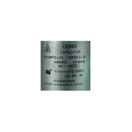 Capacitor Para Minisplit De Trabajo, 35 + 5 Mfd, 370-440vac