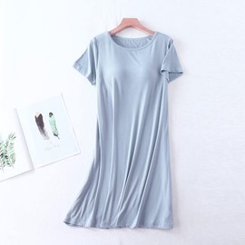 [House Yayoi] Room Dress, Pajamas, Women's, Dress, Summer, Camisole, Sleeveless, Frill, Short Sleeve, Indoor Wear, Women's, Sleepwear, Innerwear, Loungewear, Simple, Plain, Birthday, Thin, One Size