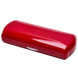Pearl SP-53RE Eyeglass Case, Hard Type, Red