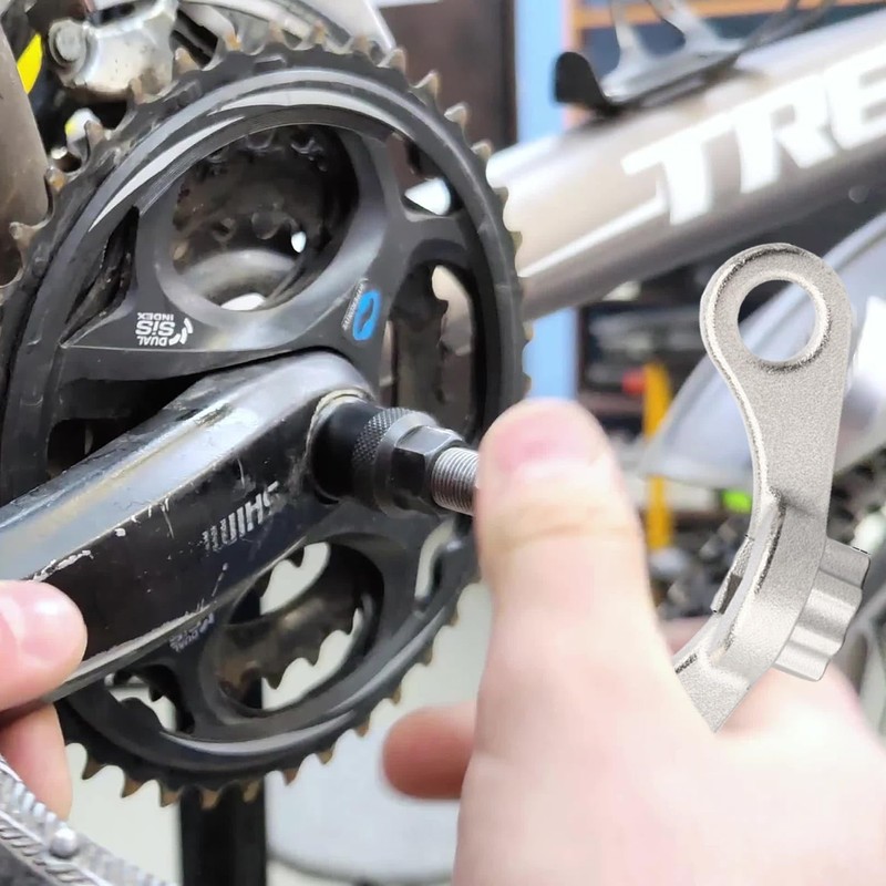 Bike Crank Removal Tool,Bracket Bottom Arm Bicycle Cassette Puller Cover