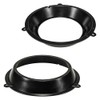 Front Door Speaker Adaptor Rings for Fiat Panda 2003-2012 –