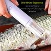 Electric Fish Scaler Automatic Handheld Quick Efficient ABS Stainless Steel