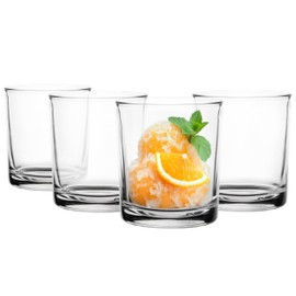 Glasmark Krosno 1992 Glass Water Glass Drinking Glass Low 160 ml Glass Robust Dishwasher Safe High Gloss Transparent