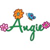CafePress Angie Rectangle Bumper Sticker Car Decal