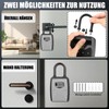 Diyife Large Key Box with Shackle, Weatherproof Key Safe with