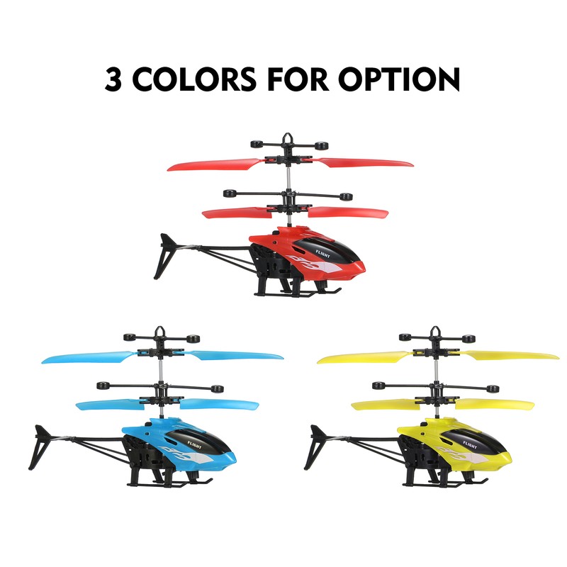 RC Helicopter Mini Infrared Induction Flying Machine with Remote Controller