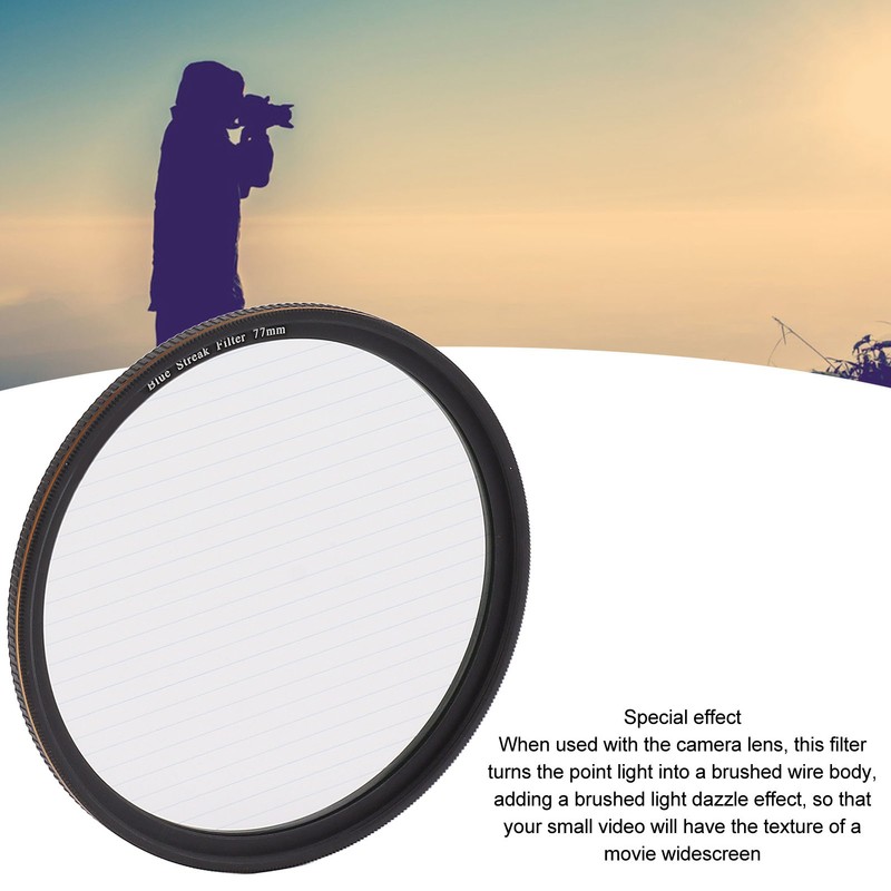 Blue Streak Special Effects Filter Micro Single Lens Camera Optical