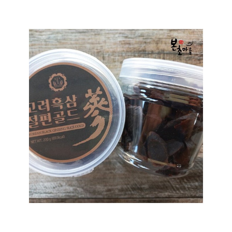 고려흑삼 절편 200g 국내산 흑삼절편 흑삼 꿀절인 흑삼 간편 흑삼