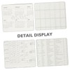 Gadpiparty Monthly Planner Refill Inserts Loose Leaf Paper for Efficient