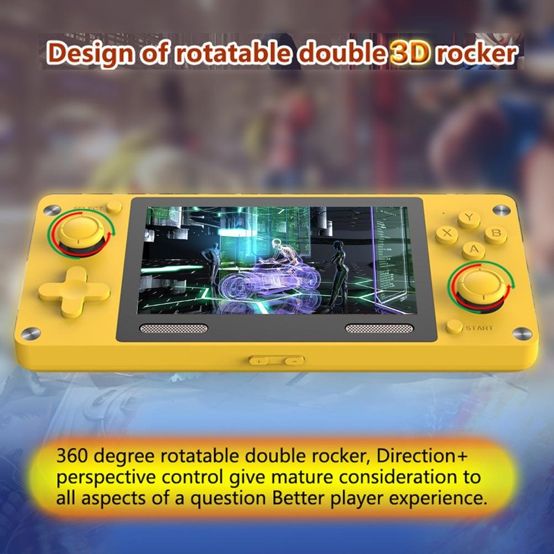 A380 Retro Game Console 4.0 inch IPS Screen Handheld Game