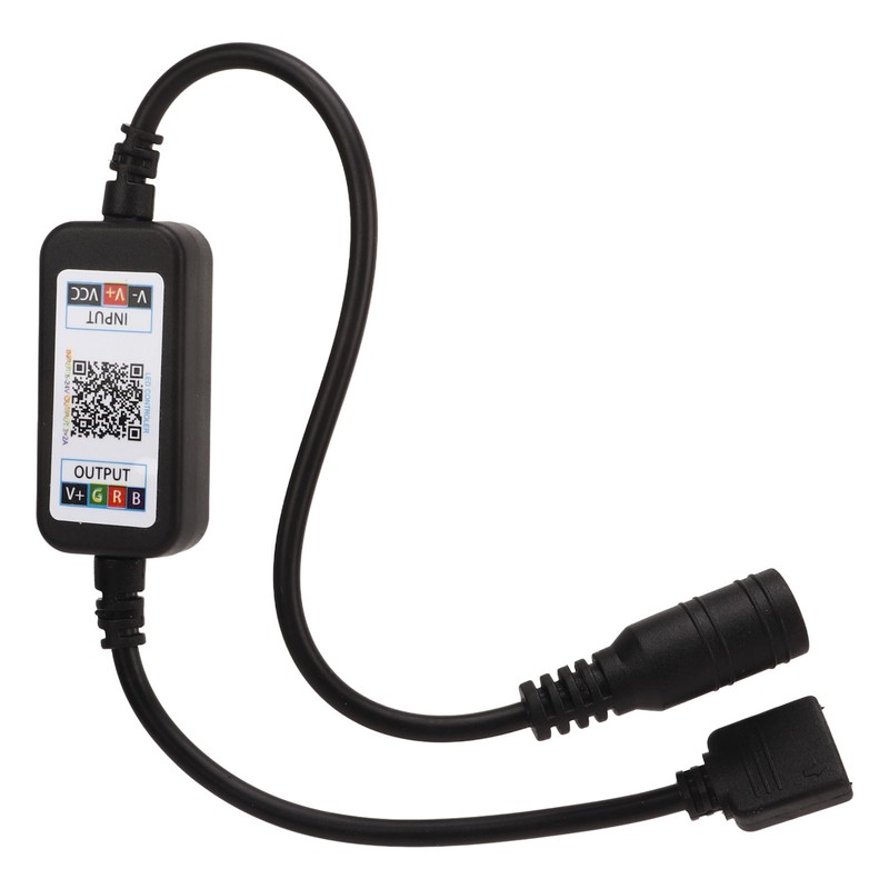 2 Pcs Mini LED Controller Bluetooth RGB Music Controller USB