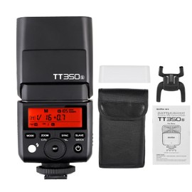 GODOX TT350S Sony Camera Speedlight TT350S Sony TTL Control 2.4G HSS 1/8000s GN36 Sony A7 A7RII A7R A7S A58 A7II A99 ILCE6000L A77II A7SII A6300 A60 00 RX1 0 Sony Digital Camera Compatible (Godox TT350S)