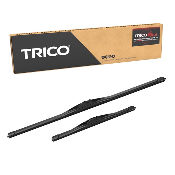 TRICO Signal Premium Silicone 26” + 15” Automotive Replacement Windshield