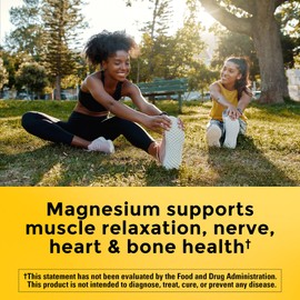 Nature Made Nature Made Extra Strength Magnesium Oxide 400 mg, Magnesium Supplement for Muscle, Nerve, Bone and Heart Support, 110 Softgels, 110 Day Supply
