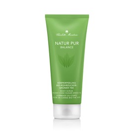 Charlotte Meentzen - Natural Pur Balance - Body Scrub Organic Cane Sugar Green Tea - 200 ml