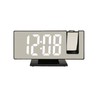 Projection Alarm Clock Large Screen ABS Mirror Surface LED Based
