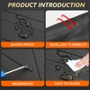 Xipoo Tailgate Mat Compatible with 2005-2023 Toyota Tacoma Tailgate Protector
