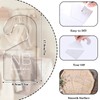 Whaline 7Pcs Baby Closet Size Dividers Clear Acrylic Infant Clothes
