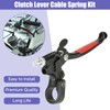 CILOYU Motorized Bike Throttle Cable Handle Grip Assembly Clutch Lever