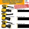 1058 Designs - Sander Vacuum Adapter for DeWalt or Craftsman