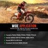 Mopillos 80/100-12 3.00-12 Dirt Bike Rear Tire and Inner Tube