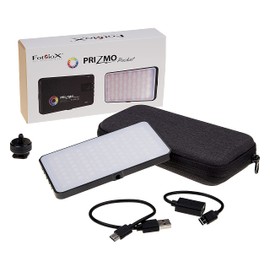 Fotodiox Pro Prizmo Pocket RGBW+T LED Light - Multi Color, Dimmable, Professional Photo/Video LED Pocket Sized Light with Special Effects Settings