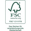 Parsa Bamboo Volume Brush Diameter 33 mm FSC Certified and