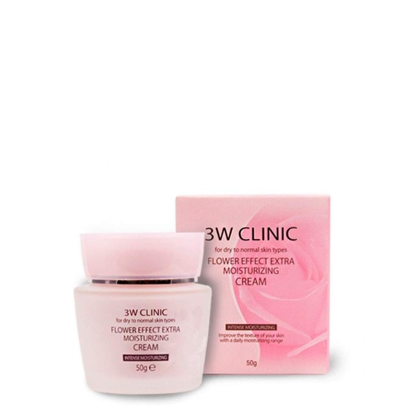 Dodo 3w Clinic Flower Effect Extra Moisturizing Cream 1.8oz