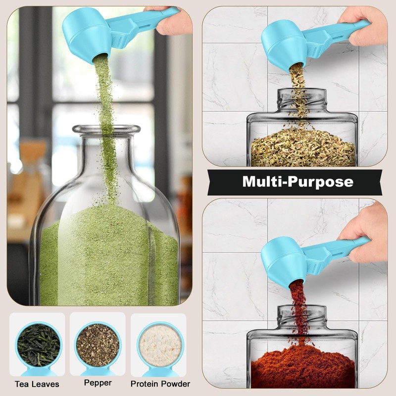 Coffee Scoop & Funnel for Reusable K Cup Refillable Coffee