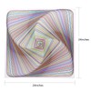 Bgraamiens Puzzle-Twisted 3D Colorful squares-1000 Pieces Square Puzzle Color Challenge
