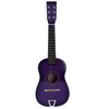 Unbranded 23” Mini Acoustic Guitar Wood Beginner Purple Small Toy