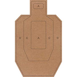 IPSC/USPSA Cardboard Targets (75 Pack)