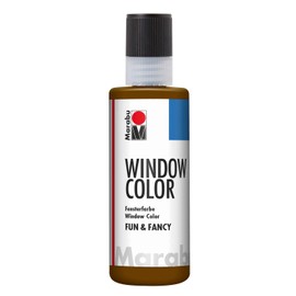 Marabu 04060004005 Window Colour Paint Fun & Fancy, Raspberry, 80 ml