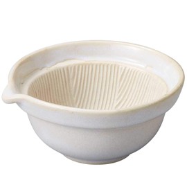 Banko Ware 18253 Mortar, Small, 4.3 x 3.9 inches (11 x 10 cm), White