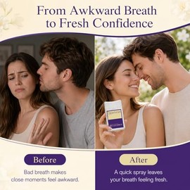 Dear Irean Fresh Breath Spray - Alcohol-Free Probiotic Oral Care