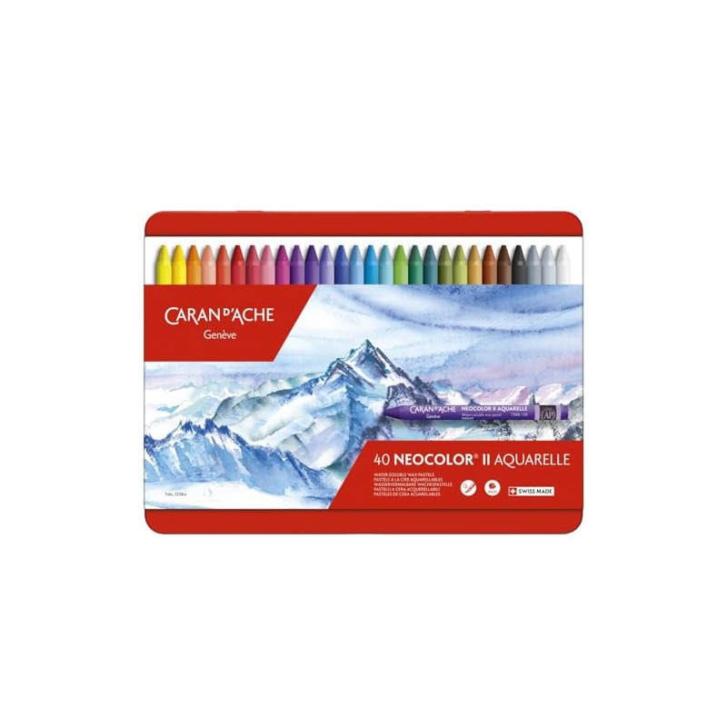 Caran d'Ache Creative Art Materials NeoColor II Water Soluble Wax