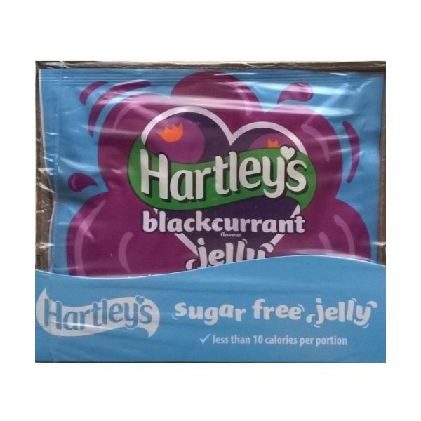 Hartleys Sugar Free Jelly Blackcurrant 12 x 23gm