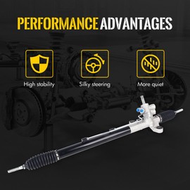 KUSATEC New Power Steering Rack and Pinion Assembly Fit for Acura TL 2004-2008 Honda Accord 2003-2007 OE 26-2703 53601SDAA04 53601SDNA04