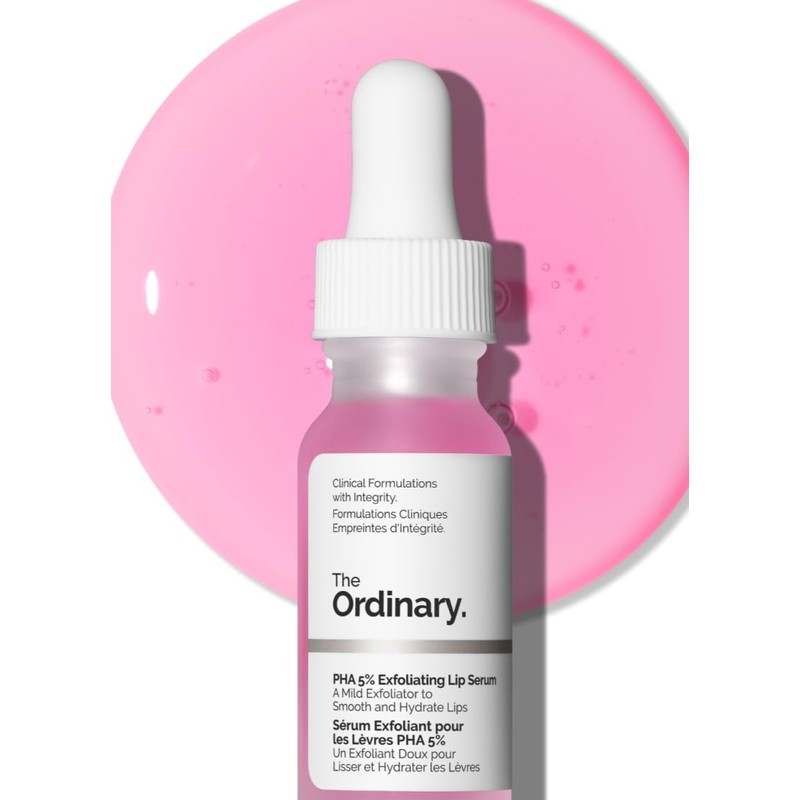 The Ordinary PHA 5 Exfoliating Lip Serum, tratamiento exfoliante e