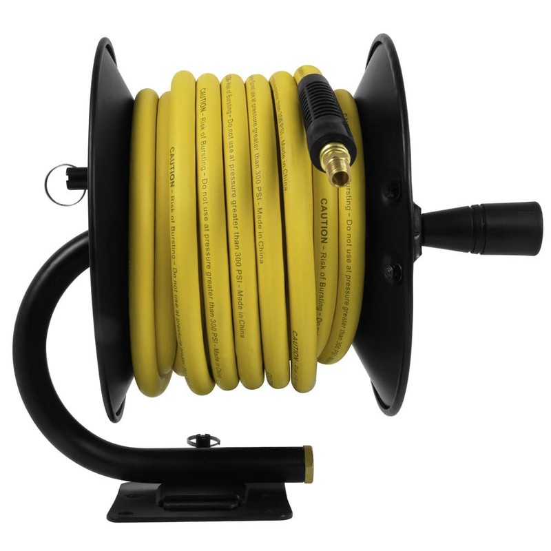 DEWALT Manual Air Hose Reel, 3/8 in. x 50 ft.