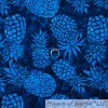Signature BonEful Fabric FQ Cotton Quilt Blue Bright Rainbow Color