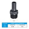 PATIKIL UPVC Barb Fitting Hose Barb Fitting Barb Fitting Barb