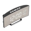 LED Digital Clock 3 Level Brightness Snooze USB Battery Powered